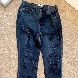Pacsun ripped mom jeans
